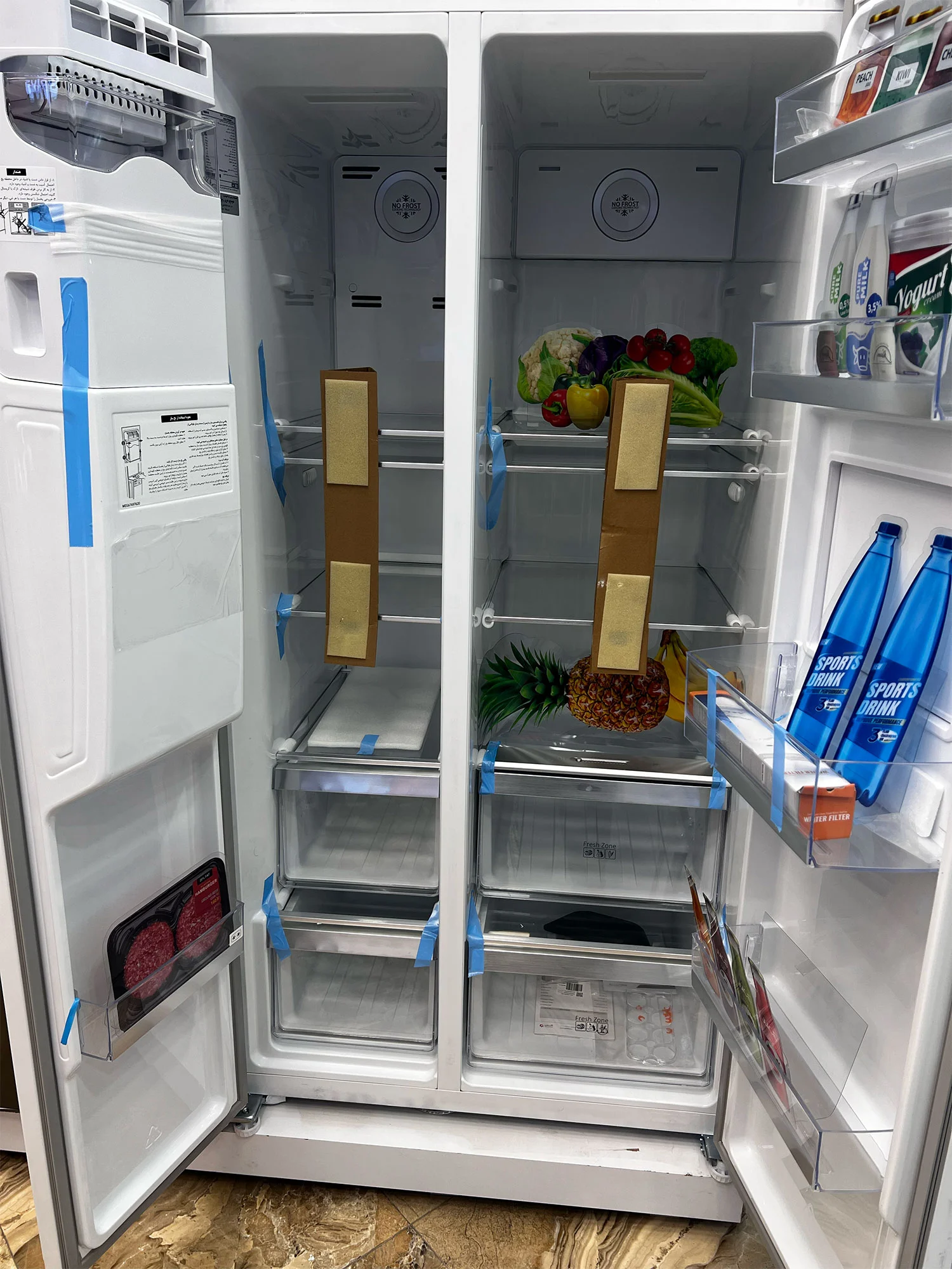 side by side refrigerator g plus 34 feet 1 2 یخچال ساید جیپلاس ۳۴ فوت؛ این ساید خیلی بزرگه! side by side refrigerator g plus 34 feet 1 2 یخچال ساید جیپلاس ۳۴ فوت؛ این ساید خیلی بزرگه!