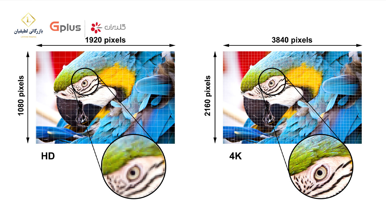 4k tv 1 2 دنیای رنگ‌ها و جزئیات بی‌نظیر با تلویزیون 4K جی پلاس