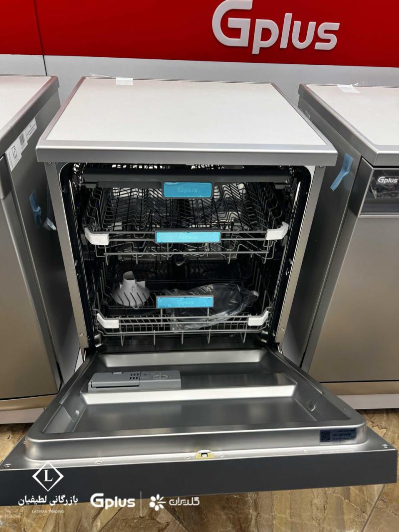 GDW P5683S 4 ماشین ظرفشویی 15نفره جی پلاس مدل GDW-P5683