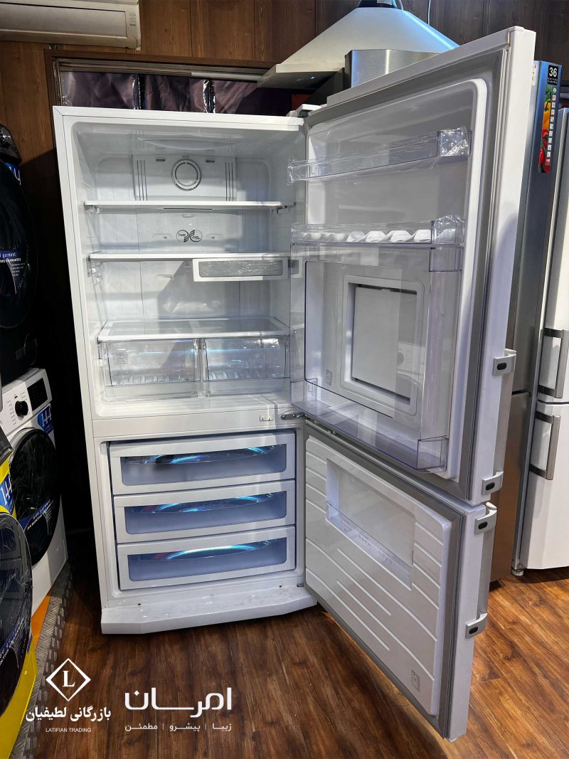 product img photo camera emersun CB27W3A1 3 يخچال فريزر بالا پایین 27 فوت بدون یخساز امرسان