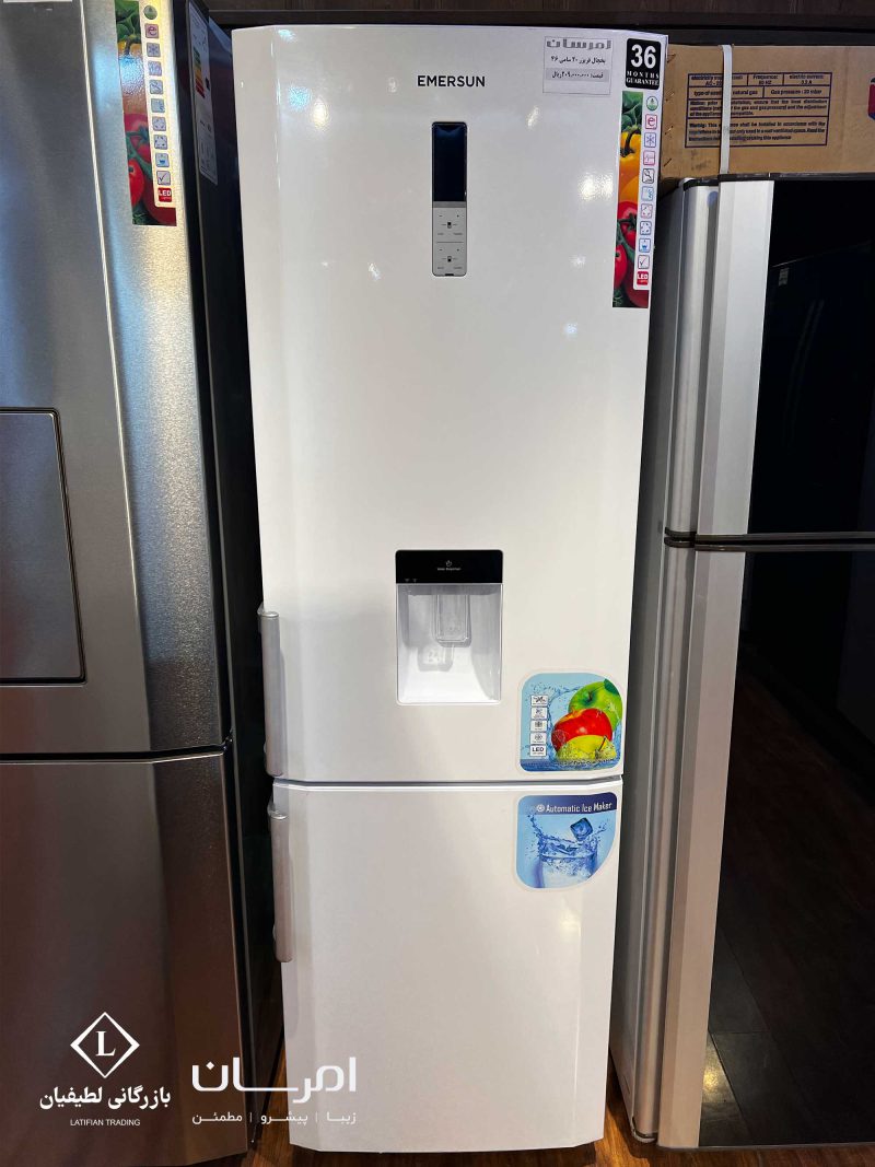 product img photo camera emersun refrigerator 20 feet sami 46 emrsan 2 يخچال فريزر 20 فوت سامی 46 امرسان سفید بایخساز