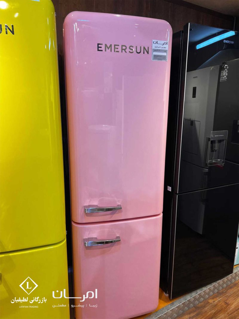 emerson 20 foot classic refrigerator freezer model cb46cla 2 3 یخچال فریزر کلاسیک 20 فوت بدون یخساز امرسان مدل CB46CLA (کمبی دیفراست)