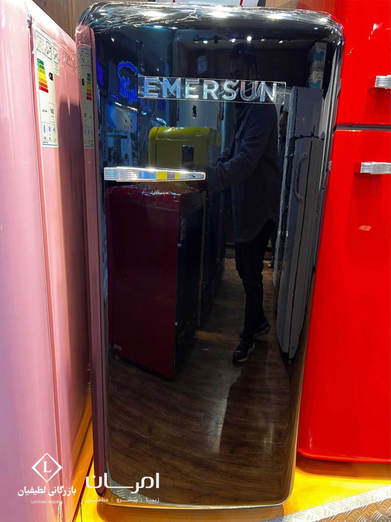 emerson r10cla 10 foot classic refrigerator 2 4 یخچال کلاسیک 10 فوت امرسان مدل R10CLA (کمبی دیفراست)